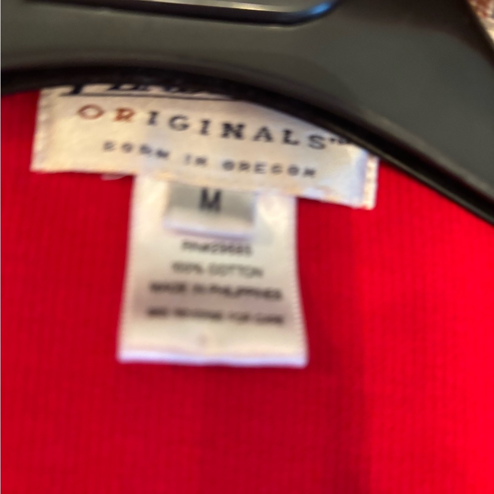 Pendleton Originals Red Cotton Jacket Size M - Picture 10 of 11